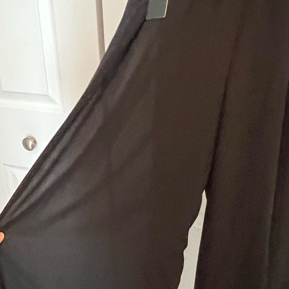 Lulus Black flare jump suit - Picture 4 of 6
